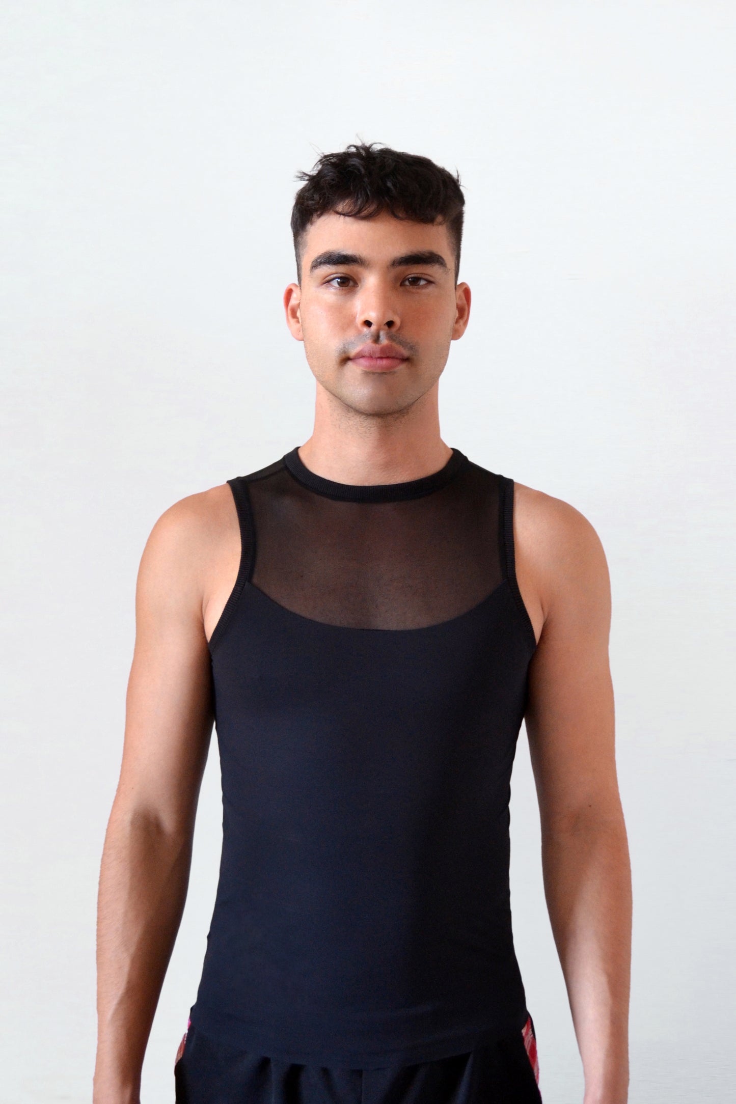 Mesh Slit Top